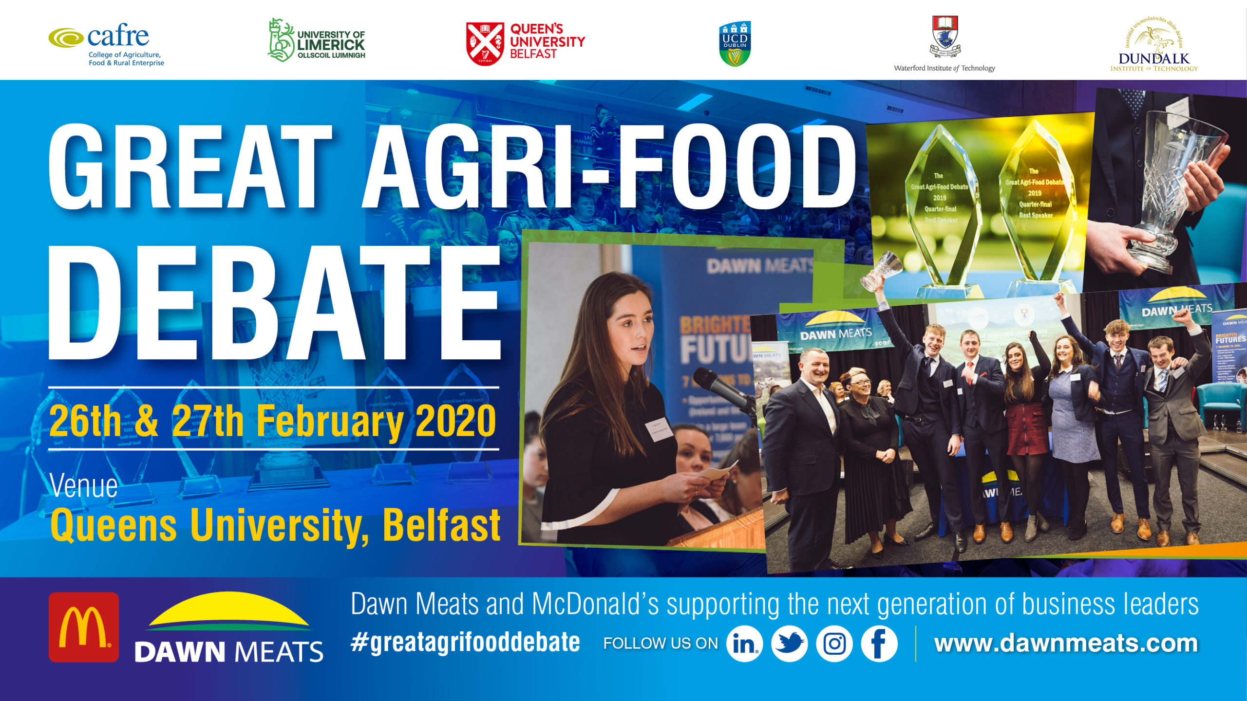 The Great Agri-Food Debate 2020 – Dawn Meats and McDonald’s supporting the next generation of business leaders